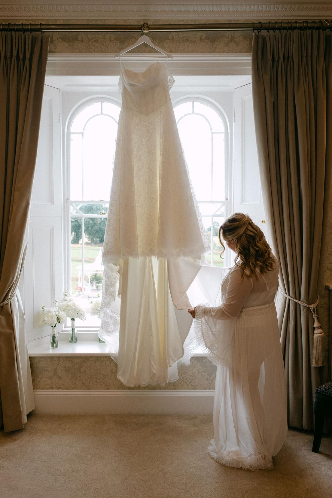 Cerys with Hepburn by Evie Young Bridal