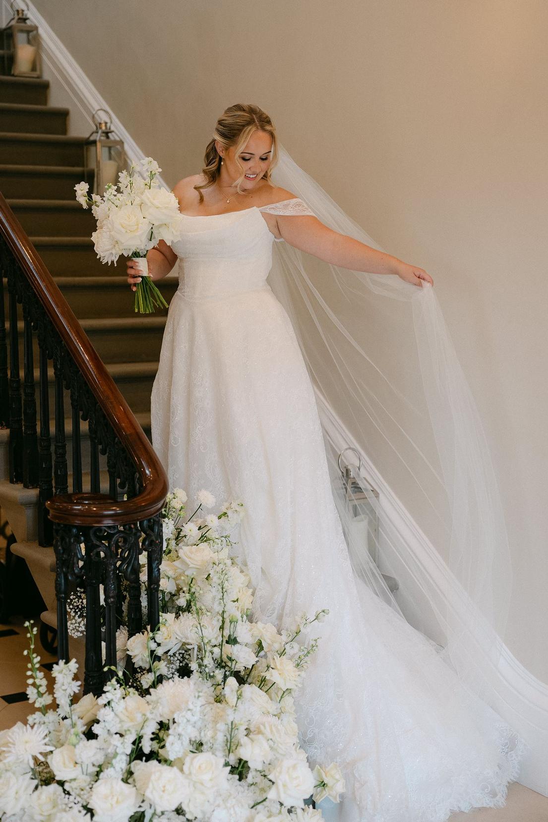 Cerys in Hepburn by Evie Young Bridal