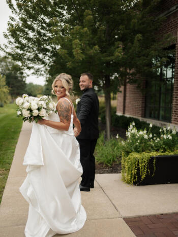 Sydney in Sinatra from Evie Young Bridal
