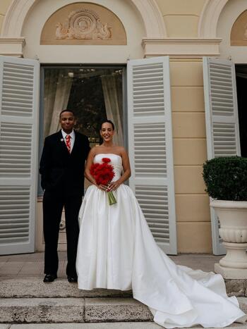 Sam in O'hara by Evie Young Bridal